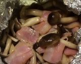 簡単☆しめじベーコンバターアルミ焼き☆作り方8写真