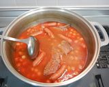 コシード料理 ひよこまめとスペアリブ作り方3写真