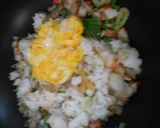 残った焼きほっけ入りチャーハン作り方10写真