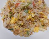 残った焼きほっけ入りチャーハン作り方12写真