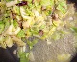 簡単♪キャベツ＋さば水煮缶ペペロンチーノ作り方8写真