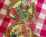 メロンエナジーアームズ☆キャラチョコ…♩作り方4写真