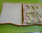 和風アボカド＆ツナのホットサンド作り方3写真