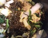 白菜&春菊とツナのめんつゆ煮作り方4写真