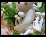 取材受けました☆大根おろしアート白クマ鍋作り方7写真