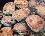 レンコン大葉のはさみ焼き作り方5写真