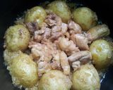 ポテトチキンビール煮ガリバタ風味 imo作り方7写真