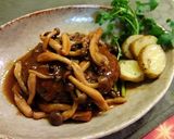 きのこ煮込みハンバーグ：トマトバージョン作り方6写真