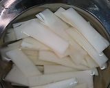 春の味・サクサク簡単うどサラダ作り方1写真
