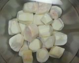 里芋と豚バラの煮っころがし作り方2写真