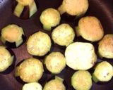 厚揚げと茄子とさつまいものひき肉餡作り方2写真
