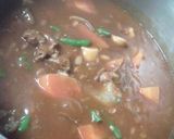 圧力鍋で・鹿の豆入り煮込み作り方8写真