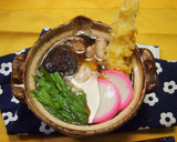 出汁が旨いっ！簡単！熱々鍋焼きうどん作り方4写真
