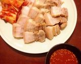 簡単 韓国 蒸し豚 酢味噌（チョジャン）作り方6写真