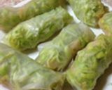 鶏ハムとキャベツで、ヘルシー生春巻き作り方6写真