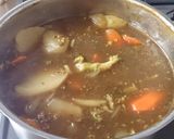 ☆大根と挽き肉の野菜たっぷりカレー☆作り方5写真