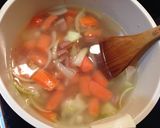 葉も♪カリフラワーと人参のカレースープ作り方3写真