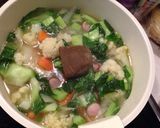 葉も♪カリフラワーと人参のカレースープ作り方4写真