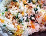 肉なし！緑黄色野菜の豆腐ハンバーグ♪作り方4写真