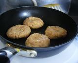 ふっくらvおからハンバーグ作り方3写真