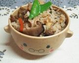 鶏とキノコの絶品炊き込みご飯作り方18写真