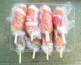 お弁当BBQにも　ミニ肉巻きおにぎり棒♪作り方15写真