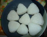 残りご飯de　焼きおにぎり△作り方1写真