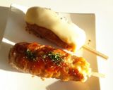 お弁当BBQにも　ミニ肉巻きおにぎり棒♪作り方25写真