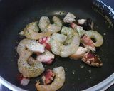 サラダクルルで*簡単魚介ペペロンチーニ*作り方1写真