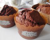 甘さ控えめ＊バナナチョコマフィン作り方9写真