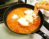 介護食【残りごはんで簡単トマトリゾット】作り方3写真