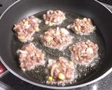 玉ねぎ＆コーンたっぷり　鰯の焼きつみれ作り方5写真