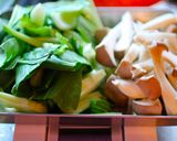 青梗菜とエリンギのコチュジャン味噌和え作り方1写真