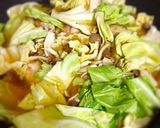 *鶏とキャベツのプチッとおかずスープ*作り方2写真
