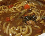 鍋の残りをカレーうどんにリメイク作り方4写真