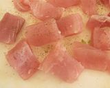 とろとろ白菜とシビマグロのおかずスープ♪作り方1写真