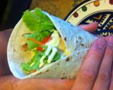 自分で巻いて♪ラップサンドパーティー作り方4写真