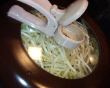 豚肉とレタスのさっぱり蒸し鍋作り方4写真