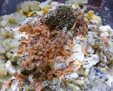 ☆卵と鮭フレークの簡単ポテトサラダ☆作り方2写真