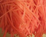 カロテンたぷり☆にんじんのホットサラダ作り方1写真