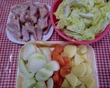 ★鶏手羽元の＊野菜たっぷりポトフ＊です♪作り方2写真