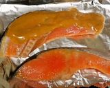 ぬってトースターで焼くだけ♪鮭のパン粉焼作り方3写真