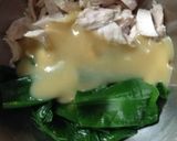 新たまねぎの葉とささみの梅味噌和え作り方4写真