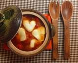 ハートのトマトキムチスープ作り方5写真