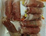 野菜の豚肉巻き作り方4写真