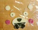 キャラ弁**くまモン作り方1写真