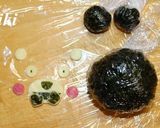 キャラ弁**くまモン作り方2写真