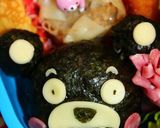 キャラ弁**くまモン作り方3写真