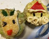 クリスマスお寿司♪（ベジタリアン対応）作り方5写真