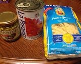 簡単♬ オリーブとトマトのペンネ作り方1写真
